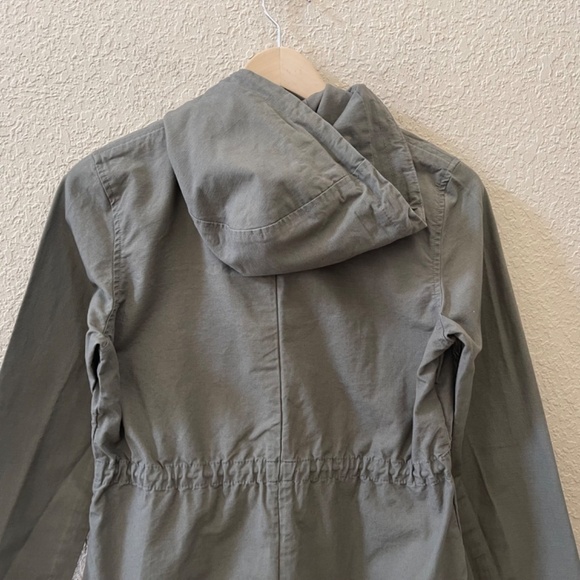 Marine Layer Elle Jacket Utility Hooded Cotton Military Outdoor Gorpcore Green S - Picture 10 of 13